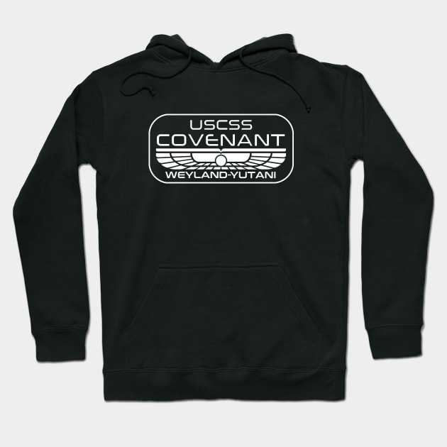 UCSS Covenant crew white Hoodie by udezigns